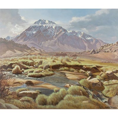 Lot 116 - Robert Clunie American, 1895-1984 Mt. Tom and...
