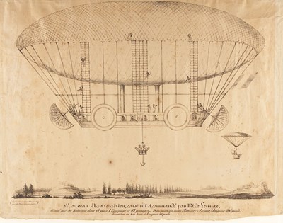 Lot 318 - Artist Unknown NOUVEAU NAVIRE AERIEN,...