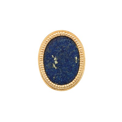 Lot 55 - Gold and Lapis Ring
