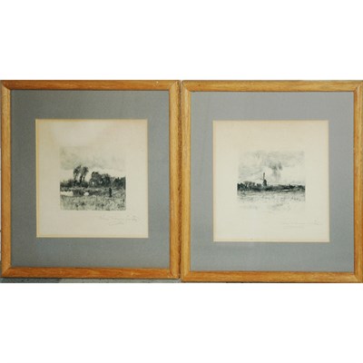 Lot 112 - Charles Warren Eaton [LANDSCAPES] Two...