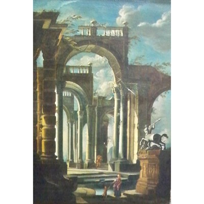 Lot 2 - European School 20th Century Capriccio of...
