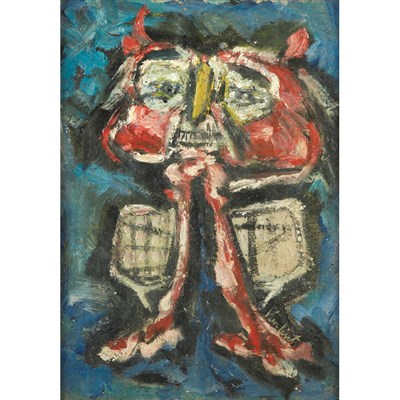 Lot 67 - Louis Van Lint Belgian, 1909-1987 Portrait of...
