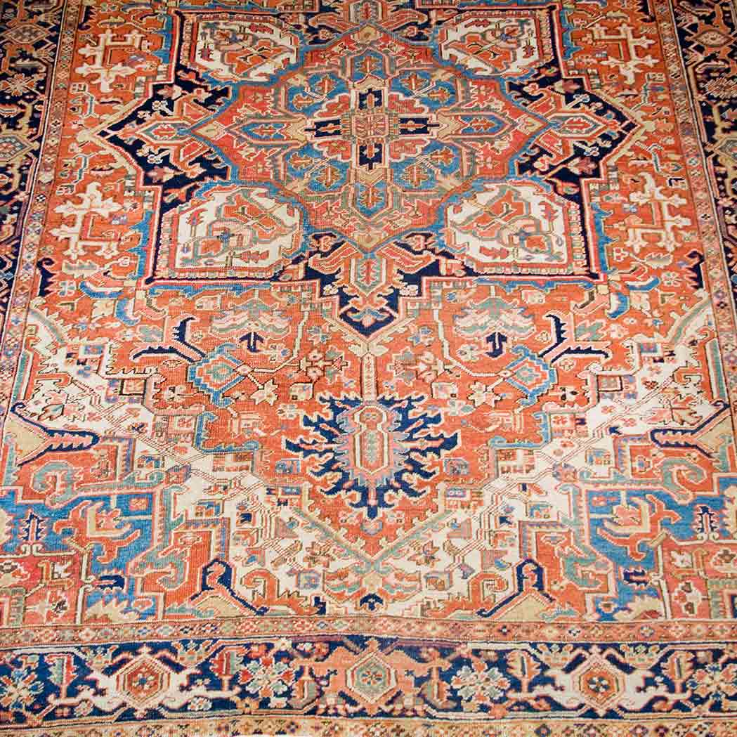 Lot 297 - Heriz Carpet Northwest Persia, circa 1925 The...