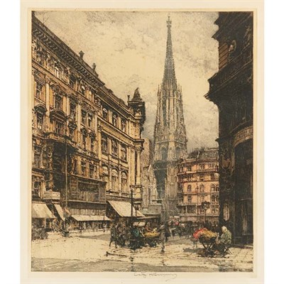 Lot 426 - Luigi Kasimir KARLSKIRCHE; ST. STEPHAN VOM...