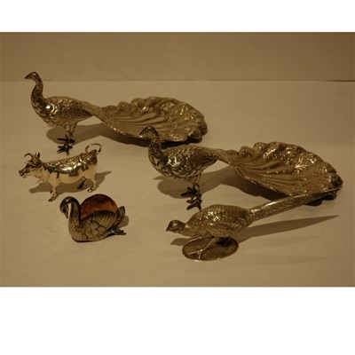 Lot 368 - Group of Ten Sterling Silver and Silver Plated...