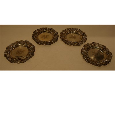 Lot 380 - Set of Ten Black, Starr & Frost Sterling...