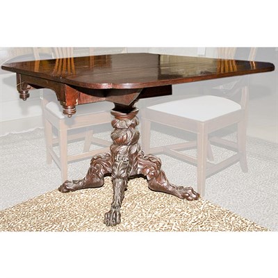 Lot 206 - Classical Mahogany Breakfast Table...