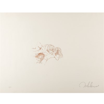 Lot 430 - John Lennon (1940-1980) [EROTIC SCENE] Sepia...