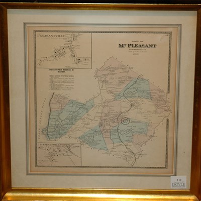 Lot 114 - Artist Unknown TOWN OF MT. PLEASANT...