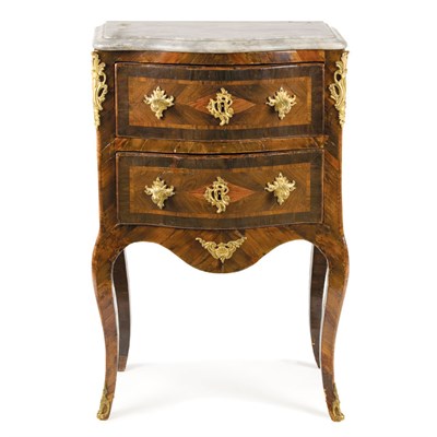 Lot 120 - Northern Italian Rococo Gilt-Bronze Mounted...