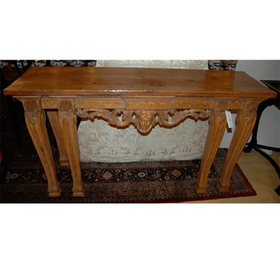 Lot 146 - George II Style Pine Console Height 33 1/2...