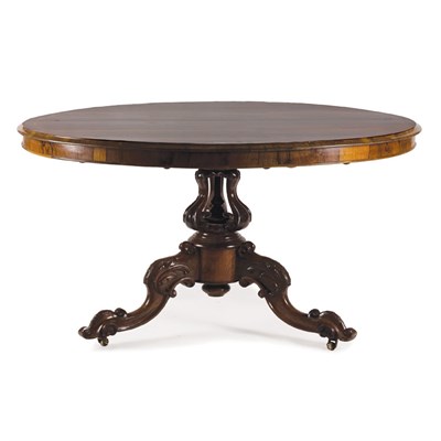 Lot 590 - Victorian Satinwood Banded Rosewood and...