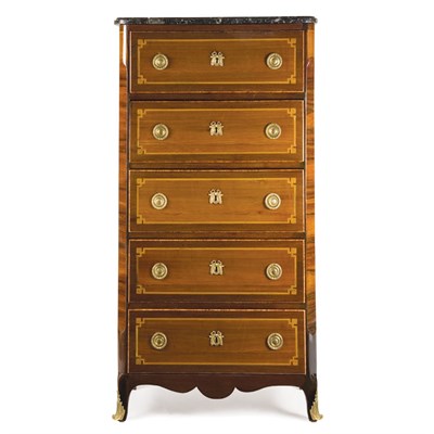 Lot 383 - Transitional Louis XV/XVI Gilt-Bronze Mounted...