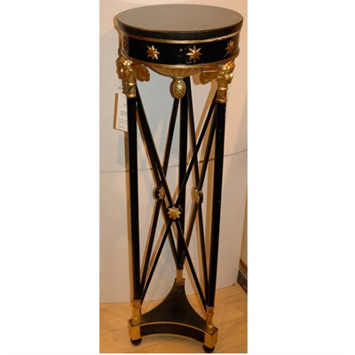 Lot 431 - Neoclassical Style Marble Top Painted and...