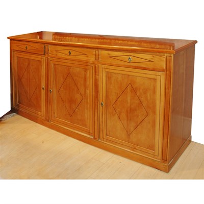 Lot 122 - Biedermeier Style Inlaid Satinwood Credenza...