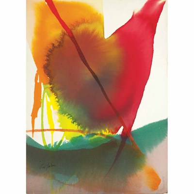 Lot 22 - Paul Jenkins American, b. 1923 Phenomenon Noel...