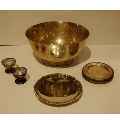 Lot 410 - Group of American and English Sterling Silver...