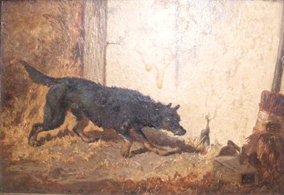 Lot 93 - Vincent de Vos Flemish, 1829-1875 Ratting...