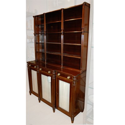 Lot 259 - William IV Inlaid Mahogany Server Height 6...