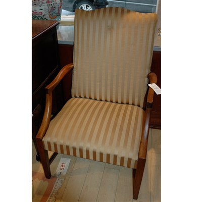 Lot 572 - George III Style Mahogany Library Armchair