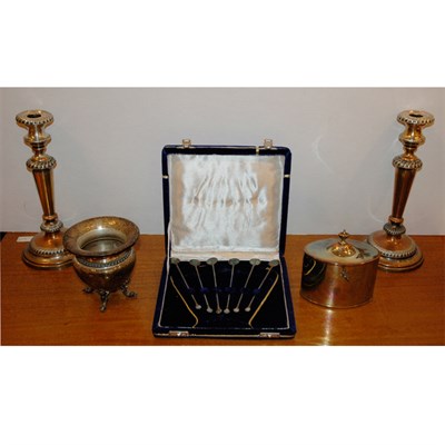 Lot 414A - Group of Silver Plated Table Articles...