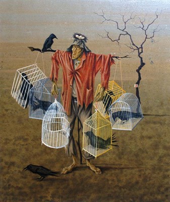 Lot 27 - Enrico Brandani Italian, 1914-1979 L'Oiseleur...