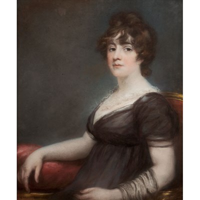 Lot 99 - John Russell British, 1745-1806 Portrait of...