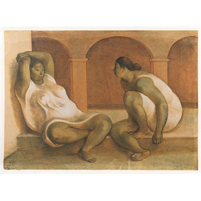 Lot 531 - Franscisco Zuniga COLOQUIO (B. 47) Color...