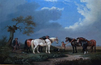 Lot 104 - Augustus S. Boult British, d. 1853 Changing...