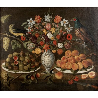 Lot 24 - Italian School 17th Century Still Life with...