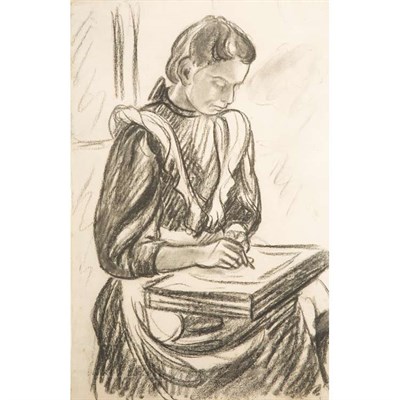 Lot 54 - Henri Gaudier-Brzeska French, 1891-1915 Woman...