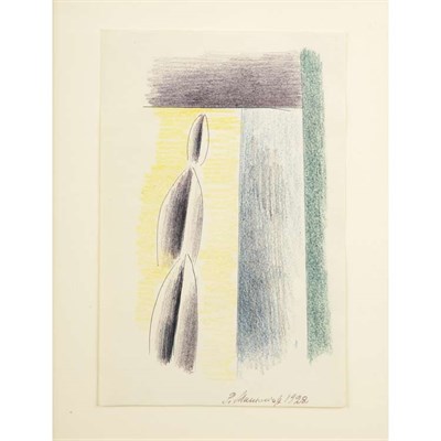 Lot 63 - Paul Mansouroff Russian, 1896-1983 Figure in a...