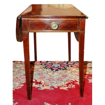 Lot 390 - George III Style Mahogany Pembroke Table...
