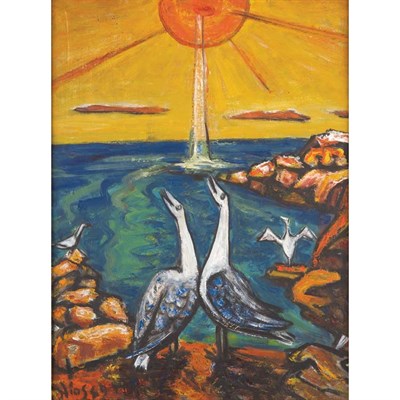 Lot 135 - Theodore Hios Greek/American, 1910-1999 Late...
