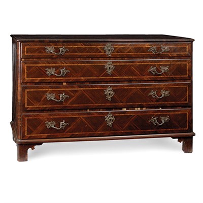 Lot 454 - Continental Neoclassical Mahogany and...