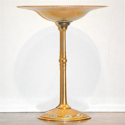 Lot 285A - Louis C. Tiffany Furnaces Inc. Gilt and...
