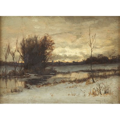 Lot 21 - Charles Harry Eaton American, 1850-1901 Sunset...