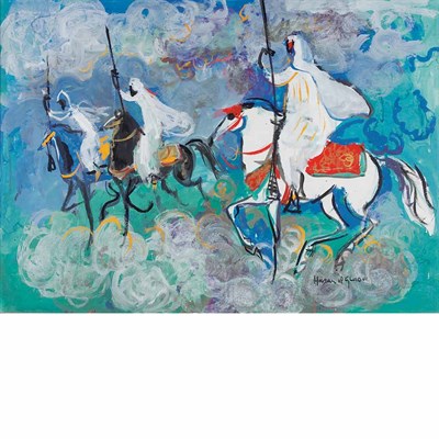 Lot 61 - Hassan el Glaoui Moroccan/French, b. 1924...