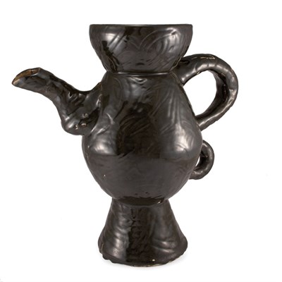 Lot 216 - Studio Glazed Stoneware Coffee Pot Vessel...