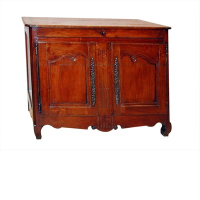 Lot 361 - Provincial Louis XV Style Walnut Buffet Height...