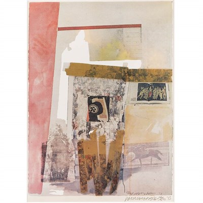 Lot 491 - Robert Rauschenberg (1925-2008) WATERMARK...