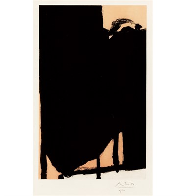 Lot 462 - Robert Motherwell ELEGY FRAGMENT II (B. 328; E....