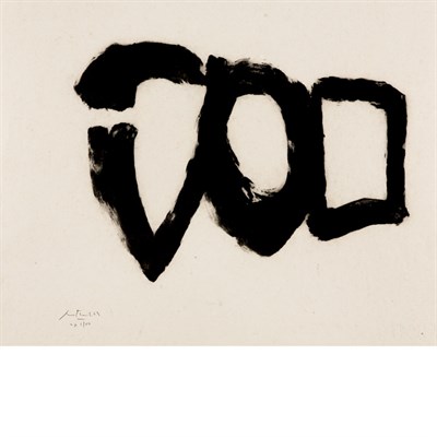 Lot 465 - Robert Motherwell THREE FORMS II (B. 416; E./B....