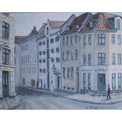 Lot 38 - Carl Falbe-Hansen Danish, 1896-1969 A Quiet...