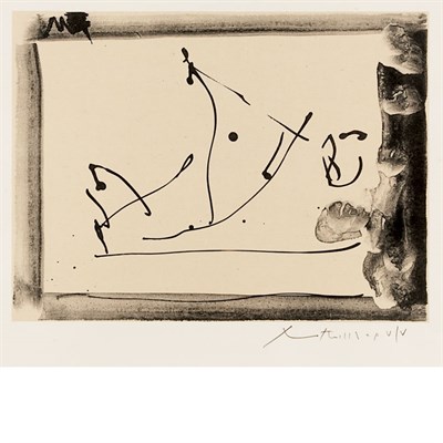 Lot 455 - Robert Motherwell UNTITLED (B. 166; E./B. 201)...