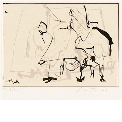 Lot 456 - Robert Motherwell UNTITLED (STATE III) (B. 188;...