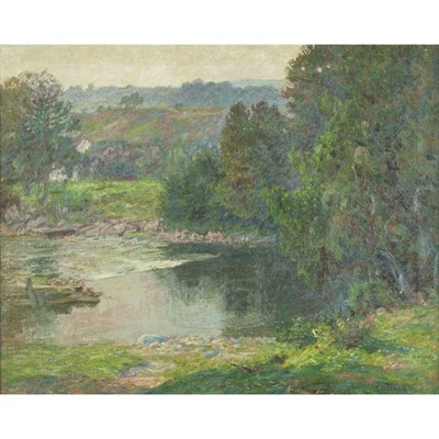 Lot 172 - Edward Henry Potthast American, 1857-1927 By...