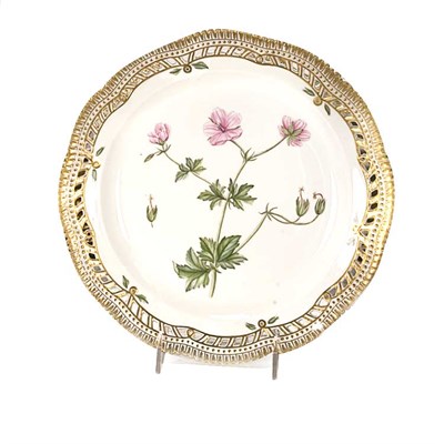 Lot 535 - Set of Twelve Royal Copenhagen Flora Danica...