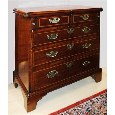 Lot 376 - George III Mahogany Bachelor's Chest of...