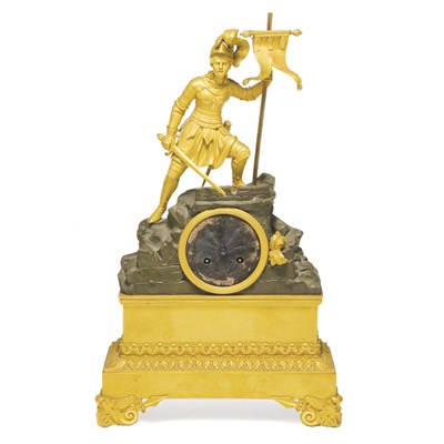Lot 519 - Louis Philippe Gilt and Patinated-Bronze...